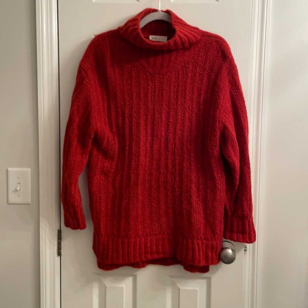 Le fou wilfred - the perfect red sweater - sz XS